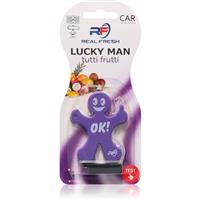 Real Fresh Lucky Man Tutti Frutti car air freshener 1 pc