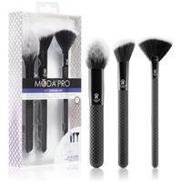 Royal and Langnickel MŌDA PRO Finishing Kit brush set with a pouch