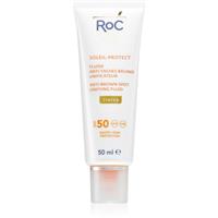 RoC Soleil Protexion+ Anti Brown Spots Unifying Fluid Tinted unifying tinted fluid SPF 50 with vitamin C 50 ml
