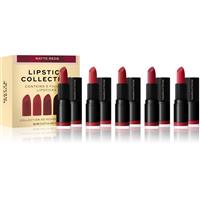 Revolution PRO Lipstick Collection lipstick set shade Matte Reds 5 pc