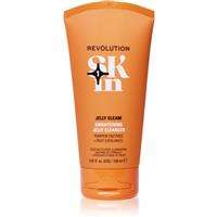 Revolution Skincare Be Bright Natural Fruit AHA Brightening Jelly Cleanser brightening gel cleanser 150 ml
