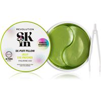 Revolution Skincare Skindividual Happy Hydrate De-Puff Hyaluronic Acid Jelly Eye Patches hydrating gel pads for the eye area 30 pc