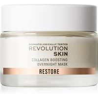 Revolution Skincare Restore Collagen Boosting renewing night cream mask to support collagen production 50 ml