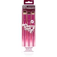 Real Techniques Cherry On Top MesmerEyes eye makeup brush set