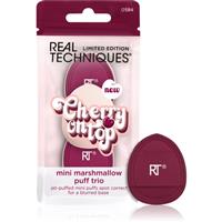 Real Techniques Cherry On Top Mini Marshmallow Puff Trio makeup sponge