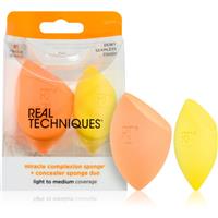Real Techniques Sponge+ Miracle Complexion & Concealer makeup sponge, 2 pcs 1 pc