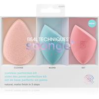 Real Techniques Sponge+ Poreless Perfection gift set for skin with imperfections