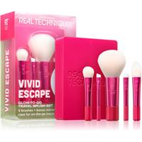 Real Techniques Vivid Escape Travel Brush Set brush set