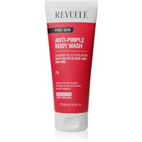 Revuele Pure Skin Anti-Pimple exfoliating shower gel to treat acne 200 ml