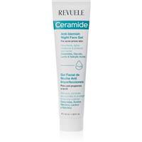 Revuele Ceramide Anti-Blemish Night Face Gel anti-imperfection gel night 40 ml