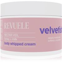 Revuele Velvetish Nectar Veil Body Whipped Cream moisturising body cream Honey + Milk 300 ml