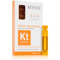 Revuele Keratin+ ampoule for weak, stressed hair 8x5 ml