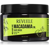 Revuele Macadamia Oil Hair Mask nourishing mask for colour-treated hair 360 ml