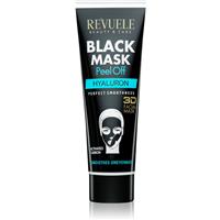 Revuele Black Mask Peel Off Hyaluron purifying peel-off mask with activated charcoal 80 ml
