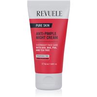 Revuele Pure Skin Anti-Pimple night cream to treat acne 50 ml