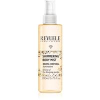 Revuele Shimmering Body Mist brightening mist for the body shade Gold 200 ml