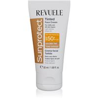 Revuele Sunprotect Tinted Face Cream toning protective cream SPF 50+ shade Golden Tint 50 ml