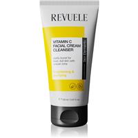 Revuele Vitamin C Facial Cream Cleanser makeup removal and cleansing cream for radiance and hydration 150 ml