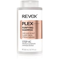 Revox B77 PLEX Purifying Shampoo. Step 4C purifying shampoo to strengthen damaged hair 260 ml