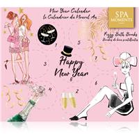 Spa Moments Happy New Year Sparkling Bath Bombs New Years countdown calendar