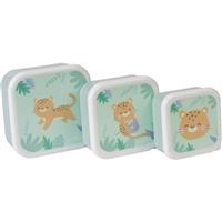 Saro Baby Snack Boxes lunch box Hunter Mint 3 pc