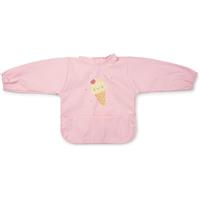 Saro Baby Waterproof Bib with Sleeves baby bib Ice Cream 1 pc
