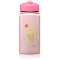 Saro Baby Thermos Bottle with Straw thermos with straw Pink 350 ml