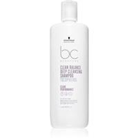 Schwarzkopf Professional BC Bonacure Clean Balance deep cleanse clarifying shampoo 1000 ml