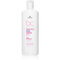 Schwarzkopf Professional BC Bonacure Color Freeze Silver silver shampoo for blondes and highlighted hair 1000 ml