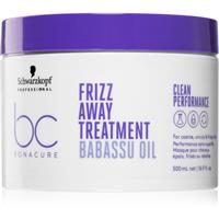 Schwarzkopf Professional BC Bonacure Frizz Away Treatment mask for unruly and frizzy hair 500 ml