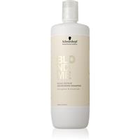 Schwarzkopf Professional Blondme Bond Repair Nourishing Shampoo intensive nourishing shampoo for blonde hair 1000 ml