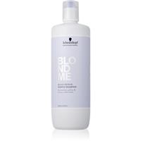 Schwarzkopf Professional Blondme Bond Repair Purple Shampoo purple shampoo for blonde hair 1000 ml