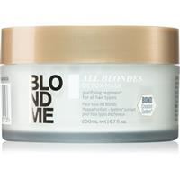 Schwarzkopf Professional Blondme All Blondes Detox cleansing detox mask for blondes and highlighted hair 200 ml