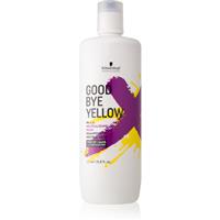 Schwarzkopf Professional Goodbye Yellow shampoo for neutralising brassy tones for colour-treated or highlighted hair 1000 ml
