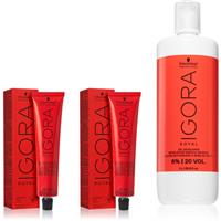 Schwarzkopf Professional IGORA Royal set for hair colouring shade 5-0; 6-0