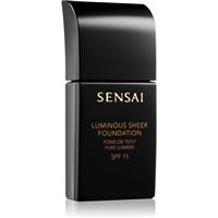 Sensai Luminous Sheer Foundation illuminating liquid foundation SPF 15 shade LS204.5 Warm Beige 30 ml