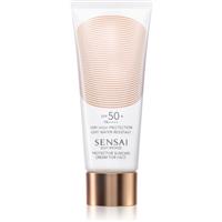 Sensai Silky Bronze protective face cream to protect from the sun SPF 50+ 50 ml
