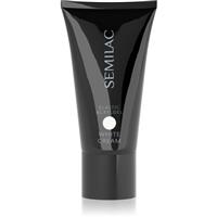 Semilac Acrylgel Elastic White Cream acrylic gel for nails shade White 30 g