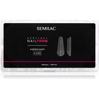 Semilac Accessories Acrylgel Nail Form stencils for nails size Almond 120 pc