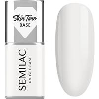 Semilac UV Gel Base Skin Tone Base base coat gel for gel nails shade Coconut Cream 7 ml