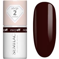 Semilac Easy Off Step 2 gel nail polish for UV/LED hardening shade Marrom Choco 7 ml