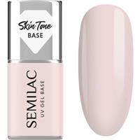 Semilac UV Gel Base Skin Tone Base base coat gel for gel nails shade cru 7 ml