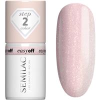 Semilac Easy Off Step 2 gel nail polish for UV/LED hardening shade Glazed Milk 7 ml