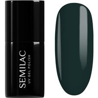 Semilac UV Hybrid Into Her Tenderness gel nail polish shade 422 Deep Forest Green 7 ml