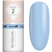 Semilac Easy Off Step 2 gel nail polish for UV/LED hardening shade Azul Blue 7 ml