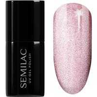 Semilac UV Hybrid Gloss GALA gel nail polish for UV/LED hardening shade 663 Blush Gloss 7 ml