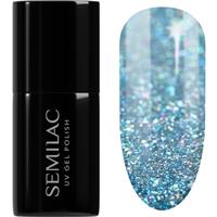 Semilac UV Hybrid Winter Collection gel nail polish for UV/LED hardening shade 610 Frosty Christmas 7 ml