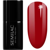 Semilac UV Hybrid Winter Collection gel nail polish for UV/LED hardening shade 608 Soft Red 7 ml