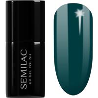 Semilac UV Hybrid Winter Collection gel nail polish for UV/LED hardening shade 606 Cool Green 7 ml