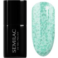 Semilac UV Hybrid Crushed_ICE gel nail polish for UV/LED hardening shade 495 Mint Glacier 7 ml